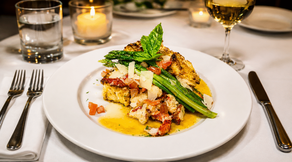 Affordable seafood restaurant